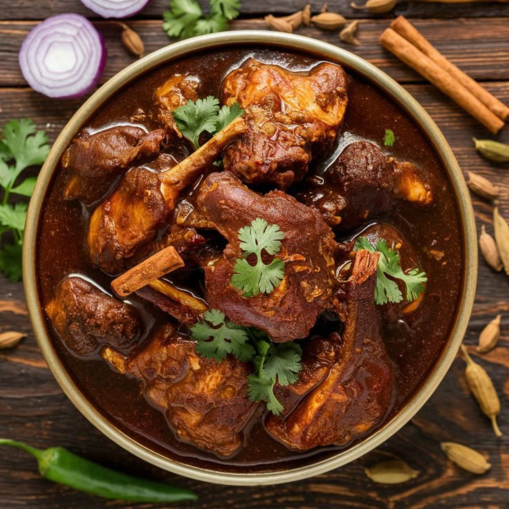 Lajek with Mutton